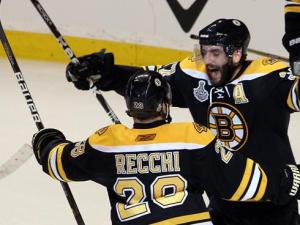 Patrice Bergeron is the current definition of what it means to be a Bruin and what it means to be part of Boston sports lore. (Getty Images)
